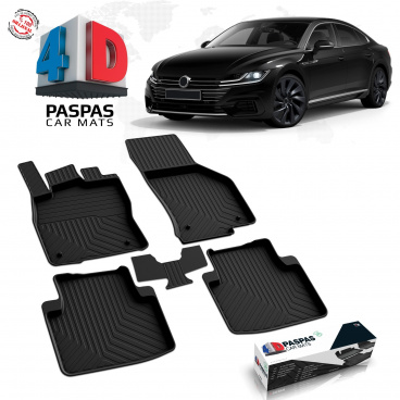 Gumový set 4D najkvalitnejších presných autokobercov VW Arteon 2017+ Gumový set 4D najkvalitnejších presných autokobercov VW Arteon 2017+