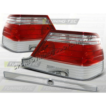 MERCEDES W 140 S-KLASA 1995-98 ZADNÍ LAMPY RED WHITE MERCEDES W 140 S-KLASA 1995-98 ZADNÍ LAMPY RED WHITE