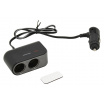 Rozdvojka - adaptér 12 / 24V + 2x USB 2100mA