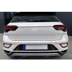 Nerez stredná lišta zadného nárazníka VW T-roc 2017-21