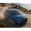 Prevlek prednej časti kapoty čierny čierny Škoda Fabia 2015-21