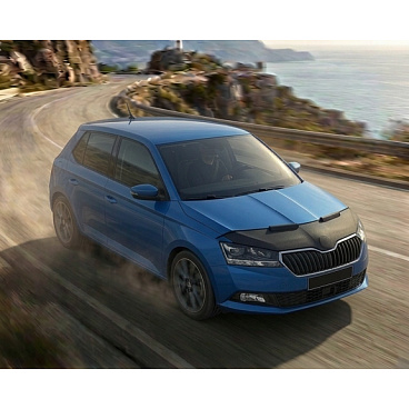 Prevlek prednej časti kapoty čierny čierny Škoda Fabia 2015-21 Prevlek prednej časti kapoty čierny čierny Škoda Fabia 2015-21