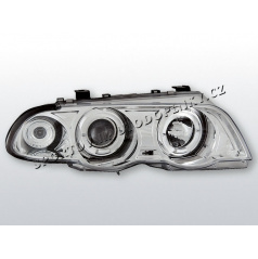 BMW E46 98-01 Angel Eyes chróm (LPBM38) - sedan, touring