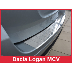 Nerez kryt- ochrana prahu zadného nárazníka Dacia Logan MCV 2013-16