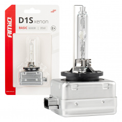 Xenónová žiarovka výbojka xenon D1S 35W 6000K BASIC blister AMIO-03864