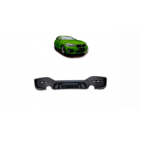 Difúzor BMW 1 F20 F21 Facelift Zadný Matná Čierna