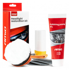 Sada na ručné leštenie reflektorov DIY AMIO-04793