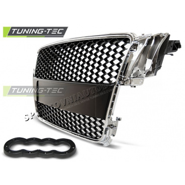 Audi A5 2007-06.2011 chrome RS-Style maska ​​(GRAU11)
