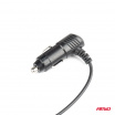 Autoventilátor na opierku hlavy s USB nabíjačkou 12V