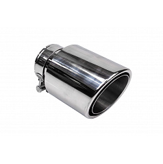 Koncovka tlmiča 89mm vstup 76mm Leštená