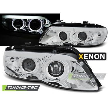 BMW X5 E53 11.2003-06 predné číre svetlá Xenon chrome (LPBMC2) BMW X5 E53 11.2003-06 predné číre svetlá Xenon chrome (LPBMC2)
