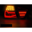 BMW E90 03.05-08.08 zadné lampy red smoke LED BAR (LDBMF6)