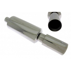 Športový výfuk TurboWorks 63/100 mm guľatá koncovka