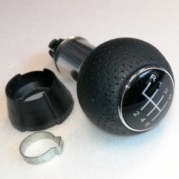 Hlavica radiacej páky Škoda, VW, Seat, Audi 6 rýchl. S-Line black Hlavica radiacej páky Škoda, VW, Seat, Audi 6 rýchl. S-Line black