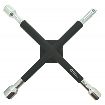 Klíč na kola křížový zesílený 17-19-21-1/2" Klíč na kola křížový zesílený 17-19-21-1/2"