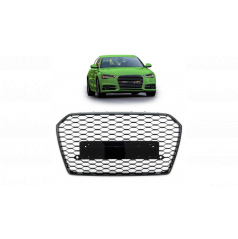 Gril Audi A6 C7 Facelift Lesklá Čierna