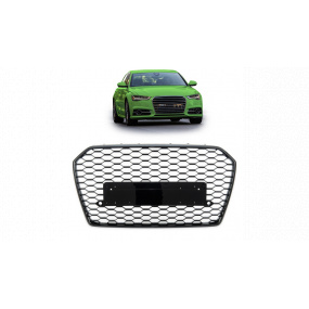 Gril Audi A6 C7 Facelift Lesklá Čierna