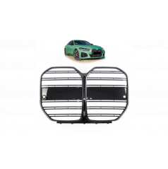 Gril BMW 4 G26 dvojité rebrovanie Gloss Black