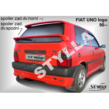 Fiat Uno Logo (90-95) spoiler zadných dverí spodný (EÚ homologácia) Fiat Uno Logo (90-95) spoiler zadných dverí spodný (EÚ homologácia)
