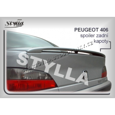 PEUGEOT 406 SEDAN (95+) spoiler zad. kapoty (EU homologace) PEUGEOT 406 SEDAN (95+) spoiler zad. kapoty (EU homologace)