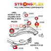 Opel Astra F StrongFlex kompletní sestava silentbloků 12 ks