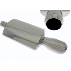 Športový výfuk TurboWorks guľatá koncovka II (63 mm vstup, koncovka 101 mm)