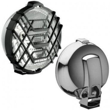 Prídavné diaľkové svetlo okrúhle pr.183mm 1 ks Wesa chróm 183 x 97 mm