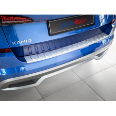 Prah piatych dverí strieborný matný, Škoda Kamiq, 2019+