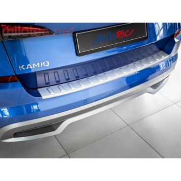 Prah piatych dverí strieborný matný, Škoda Kamiq, 2019+ Prah piatych dverí strieborný matný, Škoda Kamiq, 2019+