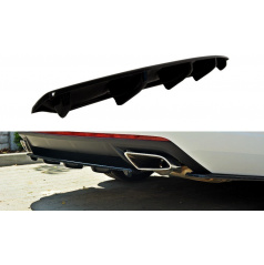 Stredový spojler zadného nárazníka pre Škoda Octavia RS Facelift Mk3, Maxton Design (plast ABS bez povrchovej úpravy)