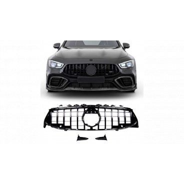 Gril Mercedes-Benz CLA C118 X118 GT Lesklá Čierna PDC Gril Mercedes-Benz CLA C118 X118 GT Lesklá Čierna PDC