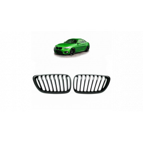 Gril BMW 2 F22 F23 jednotlivé rebro Matná čierna