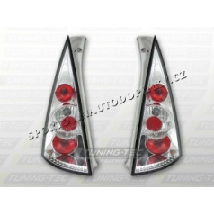 Citroen C3 2002-09 zadné lampy chróm (LTCI04)
