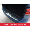 Nerez kryt zostava ochrana prahu zadného nárazníka + ochranné lišty prahu dverí VW Golf VII kombi 2012-16
