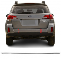 Nerez lišta spodnej hrany kufra Subaru Outback 2010-15