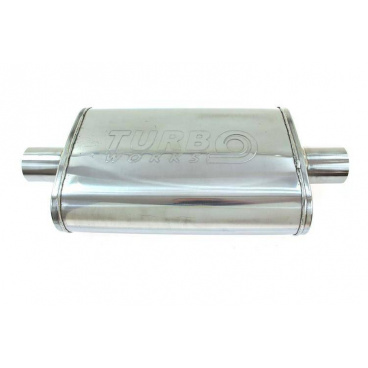 Stredový tlmič 63,5mm TurboWorks LT 409SS 355mm