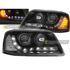 VW T5 04.03-08.09 predné číre svetlá Daylight LED black (LPVWA8)