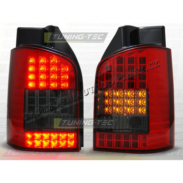 VW T5 2003-09 zadné LED mapy Red Smoke (LDVW45)