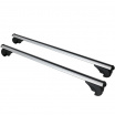 Alu strešné nosiče s uzamčením pre vybrané modely aut, ktoré nemajú plné lyžiny
