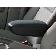 Lakťová opierka Milotec - čierny semiš, Škoda Octavia