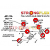 Honda Civic 2001-05 Strongflex zostava silentblokov len pre zadnú nápravu 14 ks