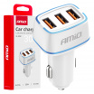 Autonabíjačka 3x USB-A 30W AMIO-03889