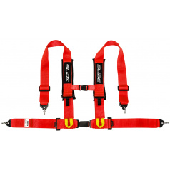 Športové pásy Slide V2 Červené 4P 3" E4