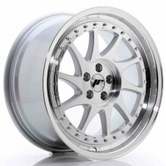 JR Wheels JR26 18x8,5 ET40 5x112 Strieborná Leštená Čelná Strana