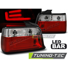 BMW E36 12.1990-08.1999 Sedan zadné LED lampy red white BAR (LDBM76)