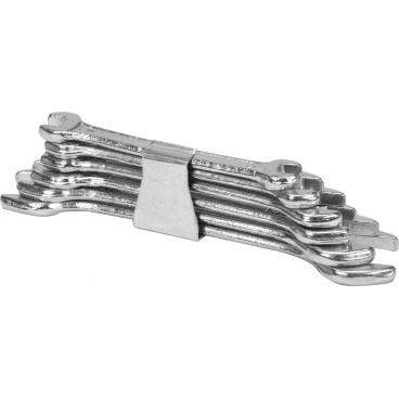 Súprava kľúčov plochých 6 ks 6 - 17 mm spona Súprava kľúčov plochých 6 ks 6 - 17 mm spona