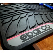 Originálne gumové autokoberce Sparco RED LINE 4 ks