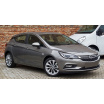 Nerez kryt- čierna ochrana prahu zadného nárazníka Opel Astra V K HTB. 2015-16