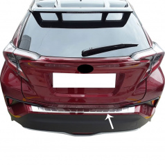 Nerez kryt hrany zadného nárazníka Toyota C-HR 2016-22 leštený