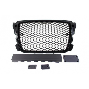 Gril Audi A3 8P Facelift RS-Štýl Lesklá Čierna PDC